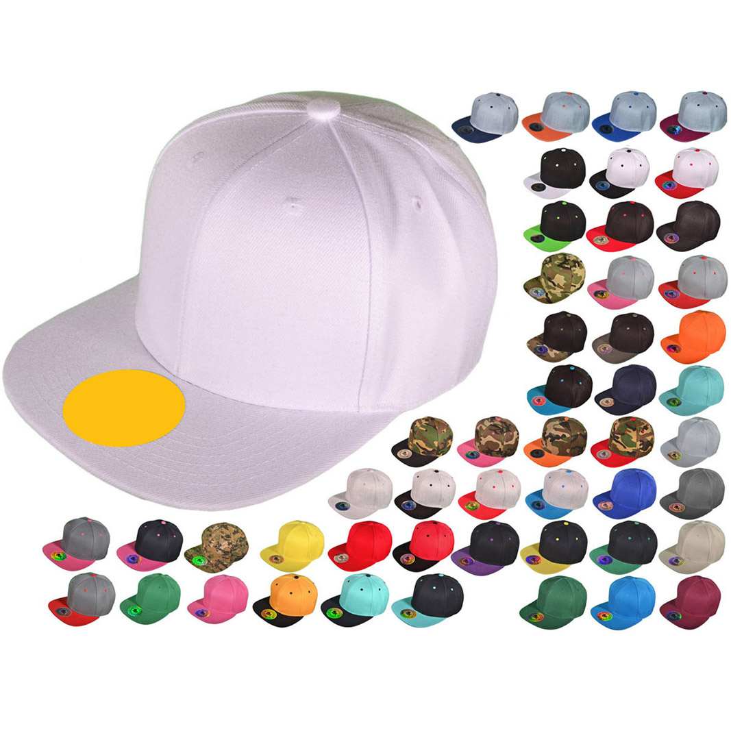 Blank Baseball Hats