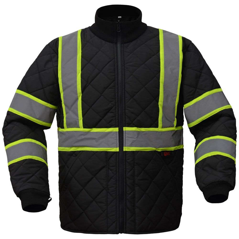 HiVis Quilted Safety Jacket