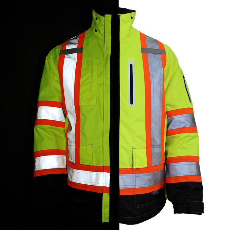 HiVis 300D Ripstop 4-In-1 Jacket
