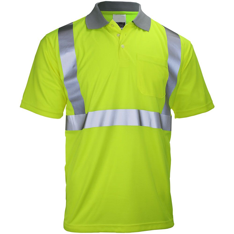 HIVIS SHORT SLEEVE POLO SHIRTS