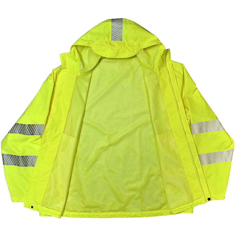 HIVIS LIGHTWEIGHT RIPSTOP RAIN JACKET