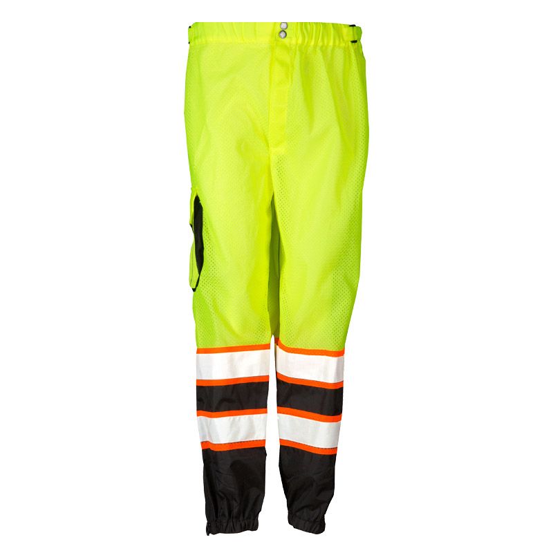 BLACK BOTTOM MESH PANTS